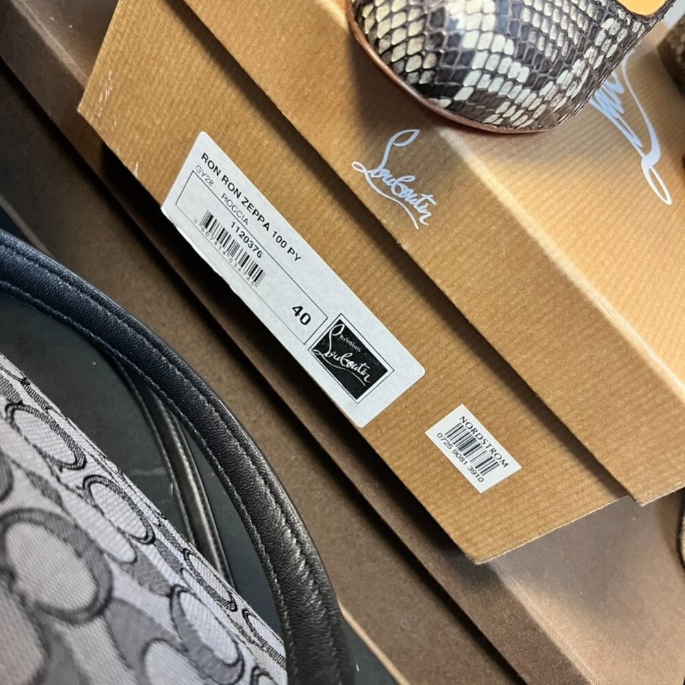 Christian Louboutin Snake-Pumps - Picture 3 of 4